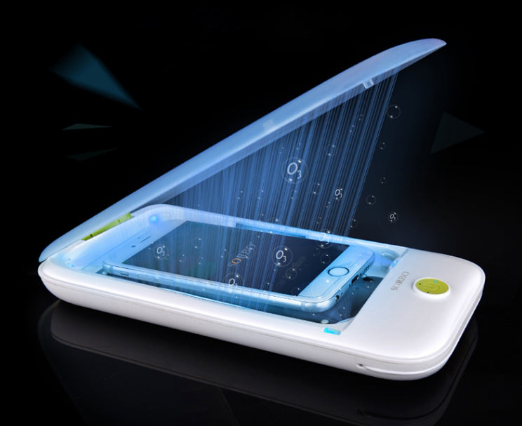 Lisslune | Portable Multifunctional UV Cellphone Sterilizer, with UV/Ozone Double Sterilization, for Earrings, Headphones, Masks, Watches and More