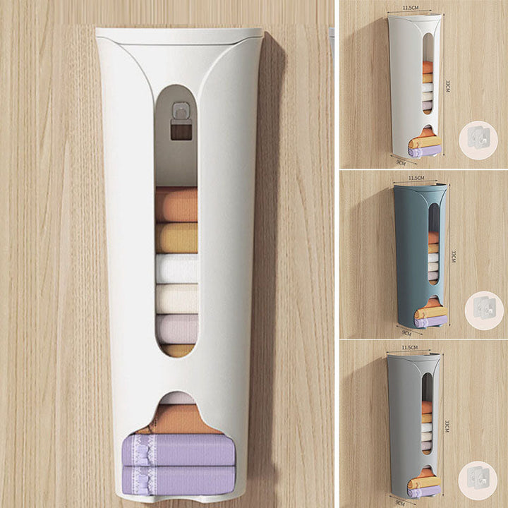 Lisslune | Wall-mounted storage box for socks and panties