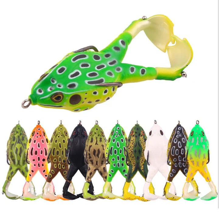 Lisslune | Double Propeller Frog Soft Lure