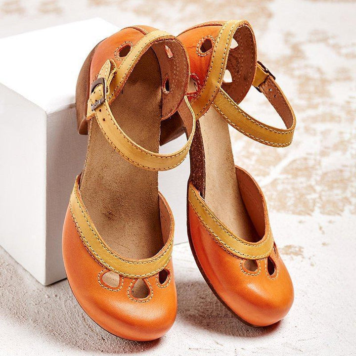 Lisslune | Elegant Sandals with Low Heel