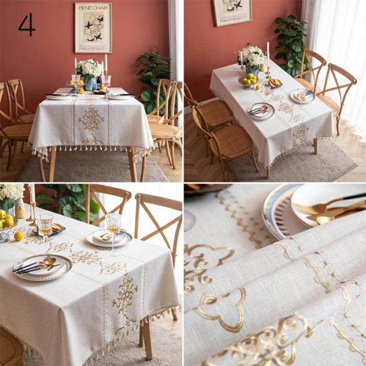 Lisslune | Sorella Luxe Embroidered Tablecloth