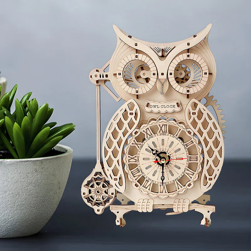 Lisslune | Super Wood Mechanical Model Puzzle Set
