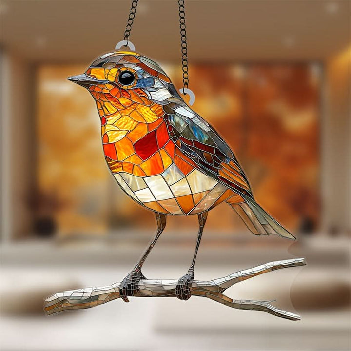 Lisslune | Acrylic Bird Sun Catcher Hanging Window Decor