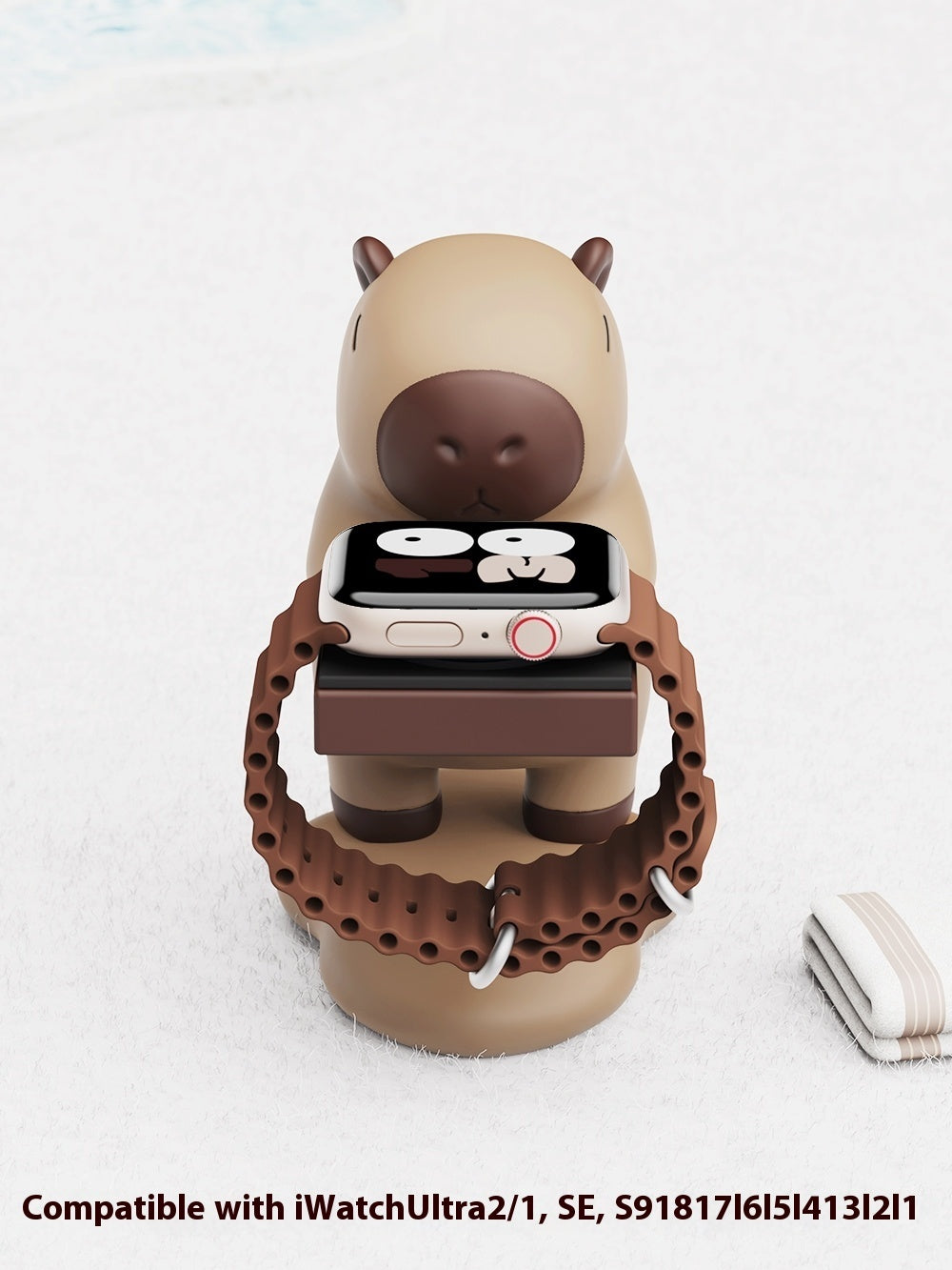 Lisslune | Apple Watch Capybara Charging Stand
