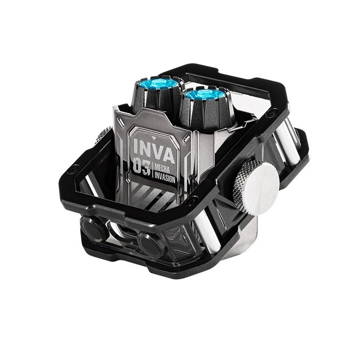 Lisslune | Mechanical Invasion - Super Core Gold Mecha Style True Wireless Bluetooth Earphones