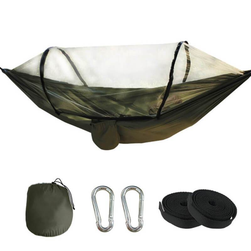 Lisslune | Fully automatic quick-opening hammock with net