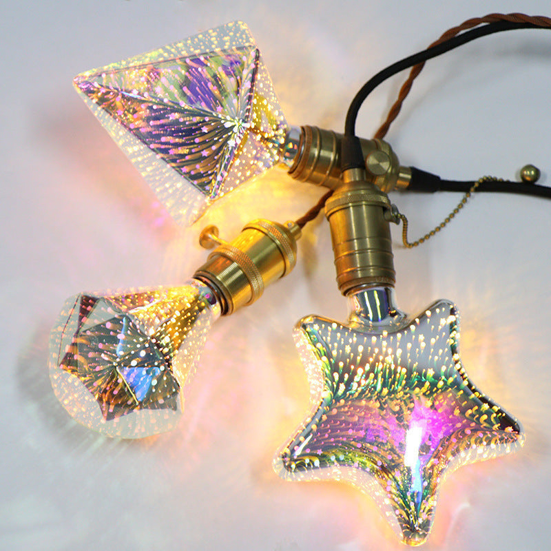 Lisslune | 3D Fireworks LED Light Bulb