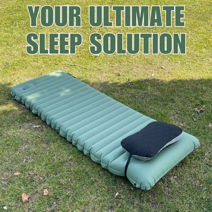 Lisslune | GreenCloud Air Sleeping Pad: Ultimate Comfort for Every Adventure