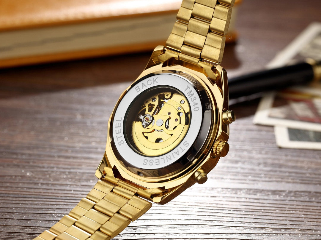 Lisslune | Men's Skeleton Watch
