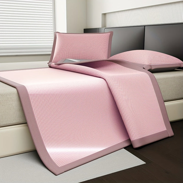 Lisslune | AeroCool Cooling Mattress Protector – Breathable Ice Silk Bed Cover for Hot Sleepers
