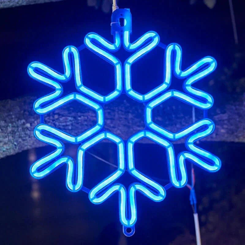 Lisslune | SnowGlow LED Snowflake Lighting – Magical Glow for a Enchanting Atmosphere