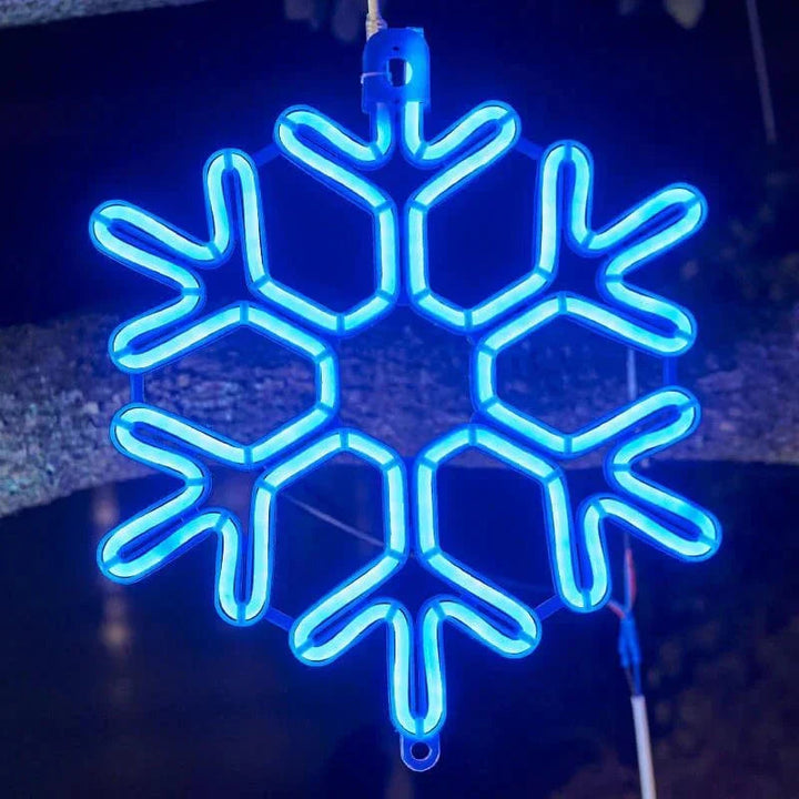 Lisslune | SnowGlow LED Snowflake Lighting – Magical Glow for a Enchanting Atmosphere