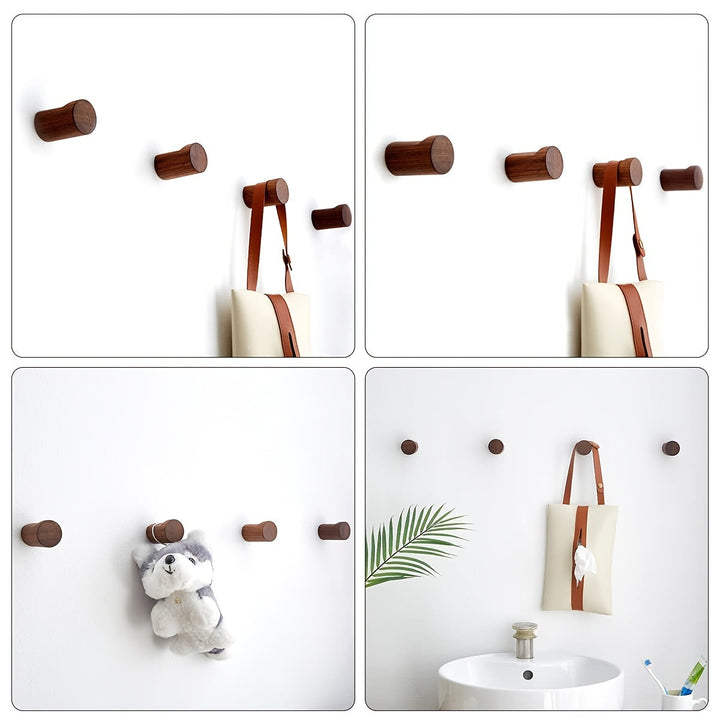 Lisslune | Walnut Wood Wall Hook