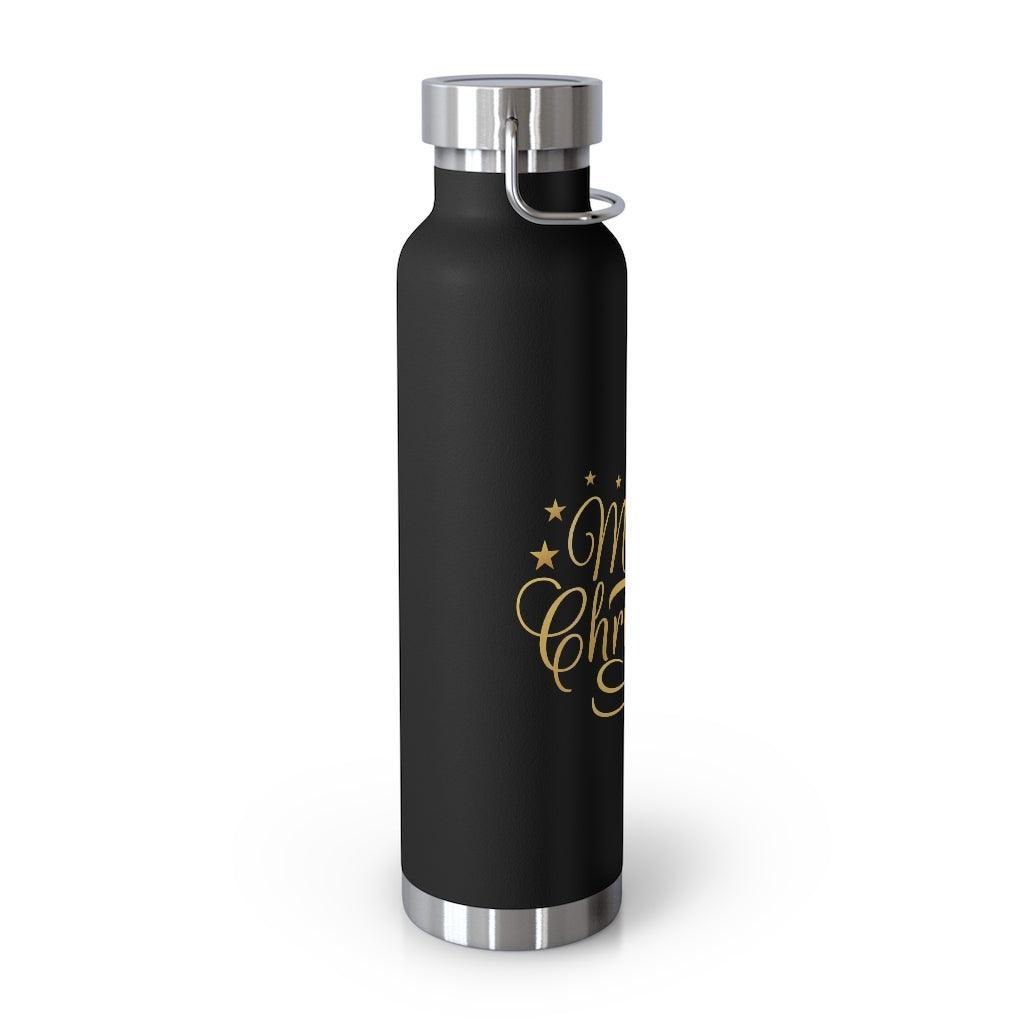 Lisslune | Vacation Joy Vacuum Insulated Stainless Steel Water Bottle - 22 Oz with Wide Neck