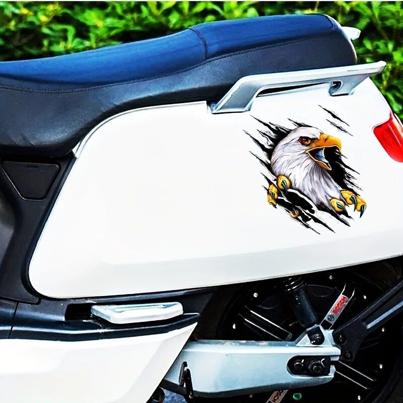 Lisslune | Universal Cartoon Eagle Vehicle Sticker for Full Body Decoration