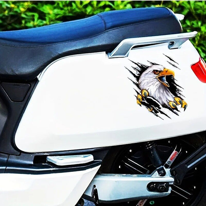 Lisslune | Universal Cartoon Eagle Vehicle Sticker for Full Body Decoration