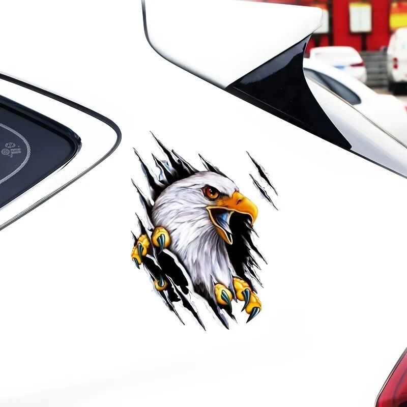 Lisslune | Universal Cartoon Eagle Vehicle Sticker for Full Body Decoration