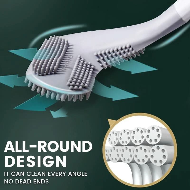 Lisslune | BRUSHIR – Toilet brush with long handle for thorough and effortless cleaning