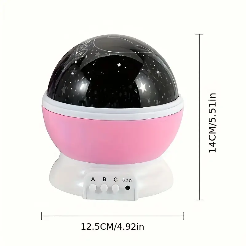 Lisslune | Soothing Night Light Ball with Star Projection