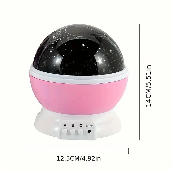 Lisslune | Soothing Night Light Ball with Star Projection