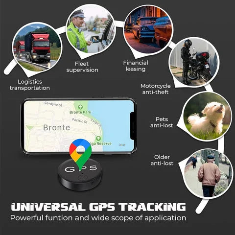 Lisslune | MicroMag Tracker | Mini magnetic GPS tracker