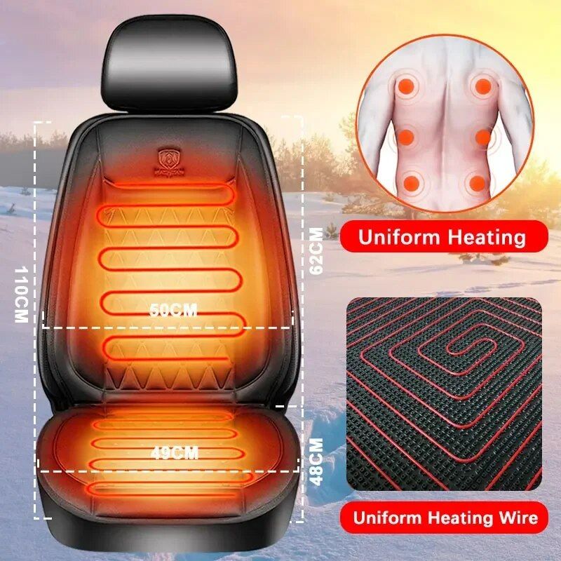 Lisslune | Quick Heating Universal Car Seat Heater with Three Modes