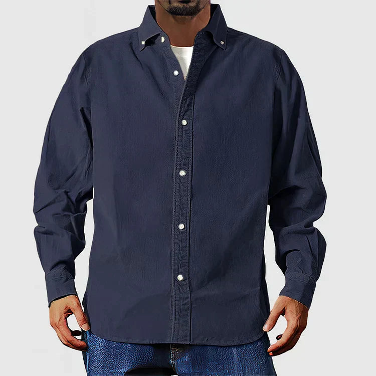 Lisslune | Classic Beige Cord Shirt
