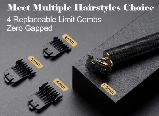Lisslune | Cordless Zero Gapped Trimmer Hair Clipper