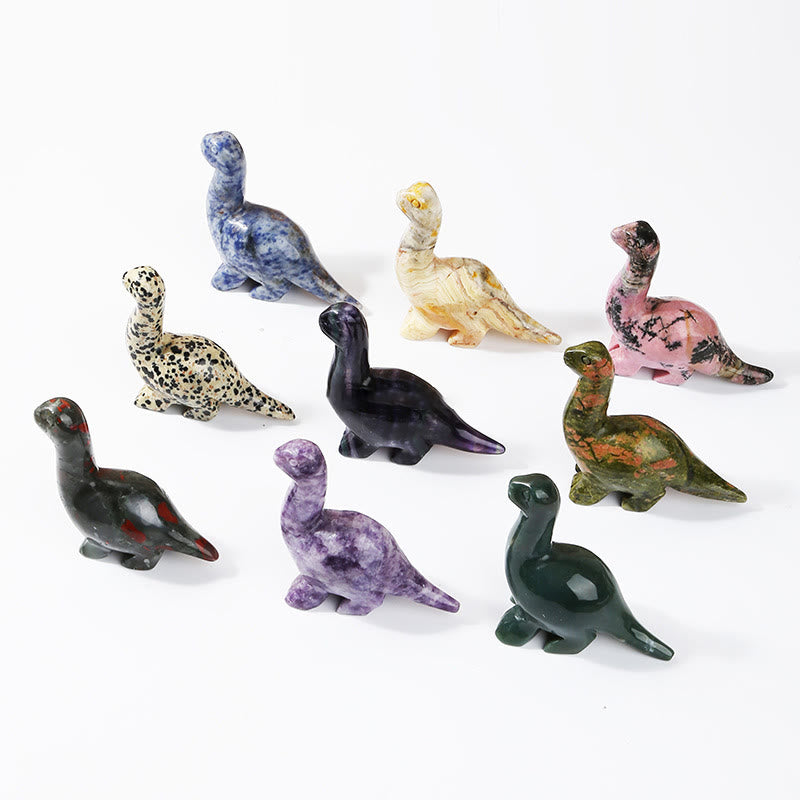 Lisslune | Frendorf 2.5 Inch Crystal Dinosaur Home Decoration Gemstone Decor