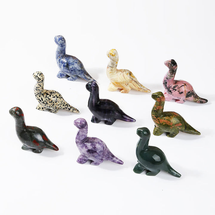 Lisslune | Frendorf 2.5 Inch Crystal Dinosaur Home Decoration Gemstone Decor