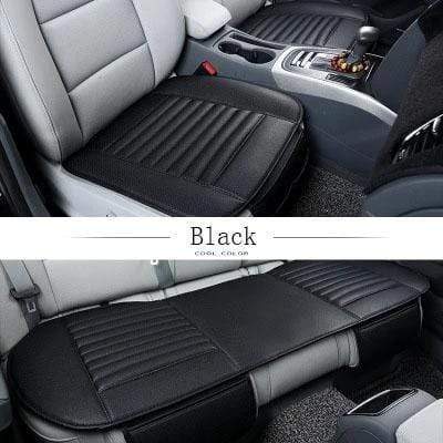Lisslune | Leather Bamboo Charcoal Car Seat Cushion-Absorbing odor(Four Seasons Universal)