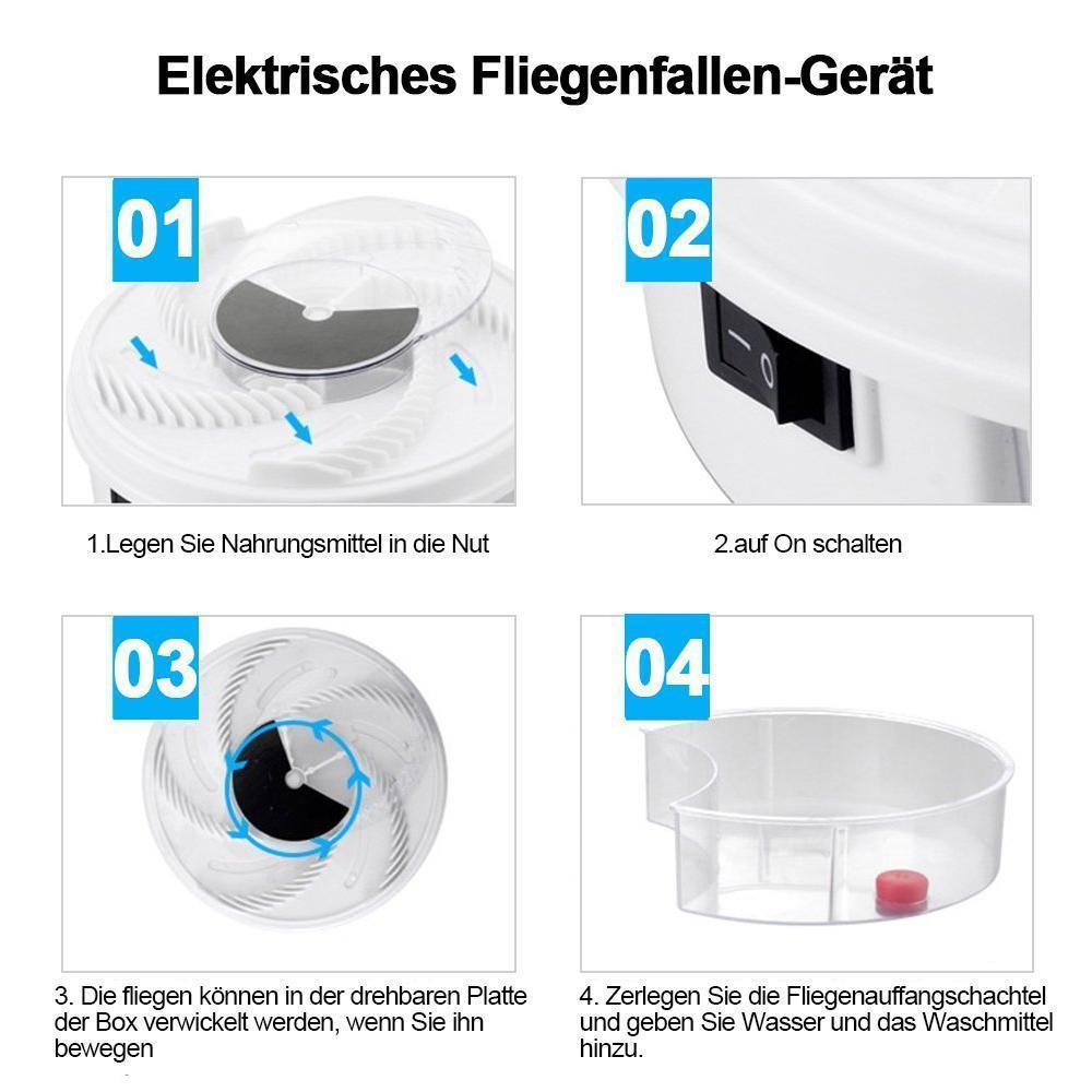Lisslune | USB Electric Fly Trap Device, white