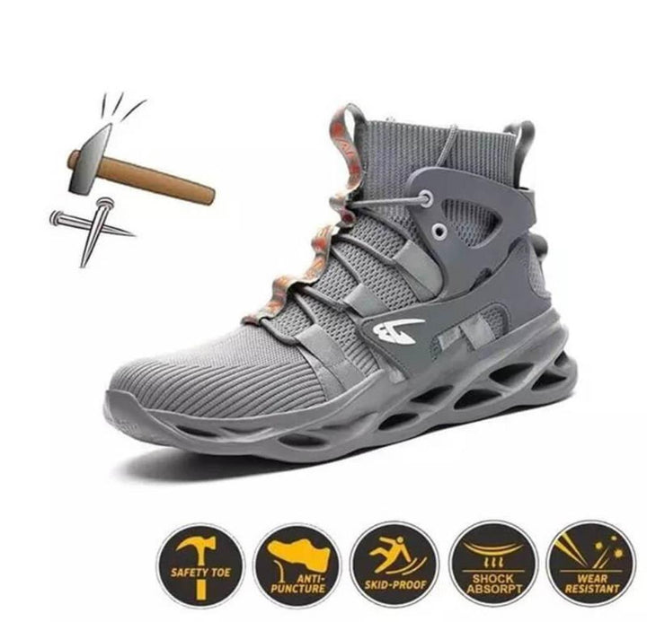 Lisslune | Lightweight, breathable work shoes with steel toe