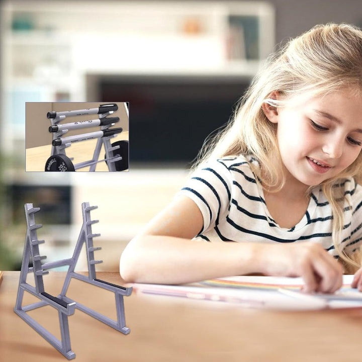 Lisslune | Mini Squat Rack Pen Holder – Unique Gift for Fitness Fans