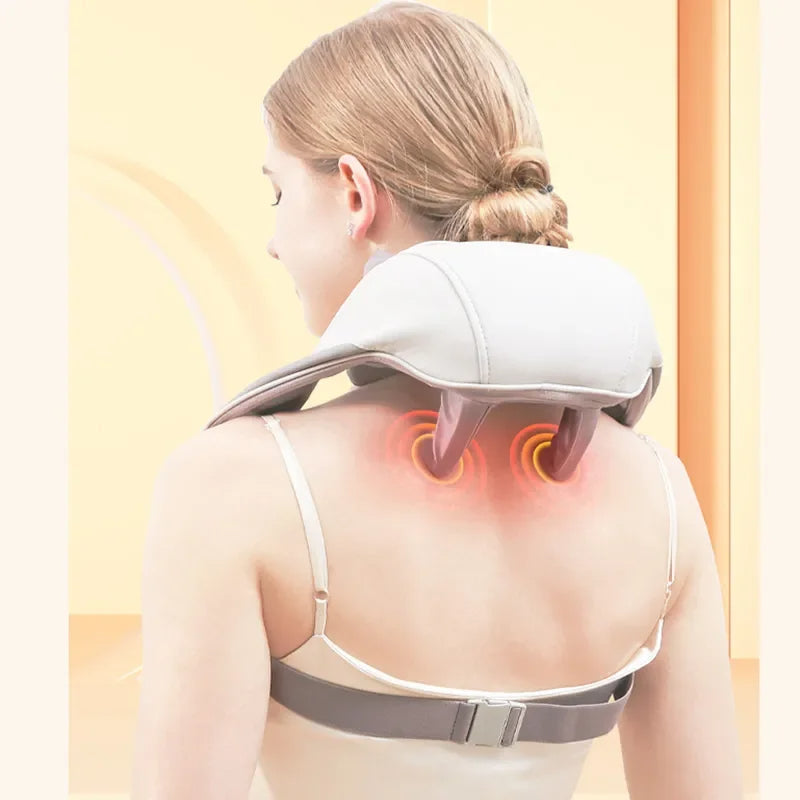 Lisslune | Electric Neck and Back Massager - Comprehensive Massage Solution