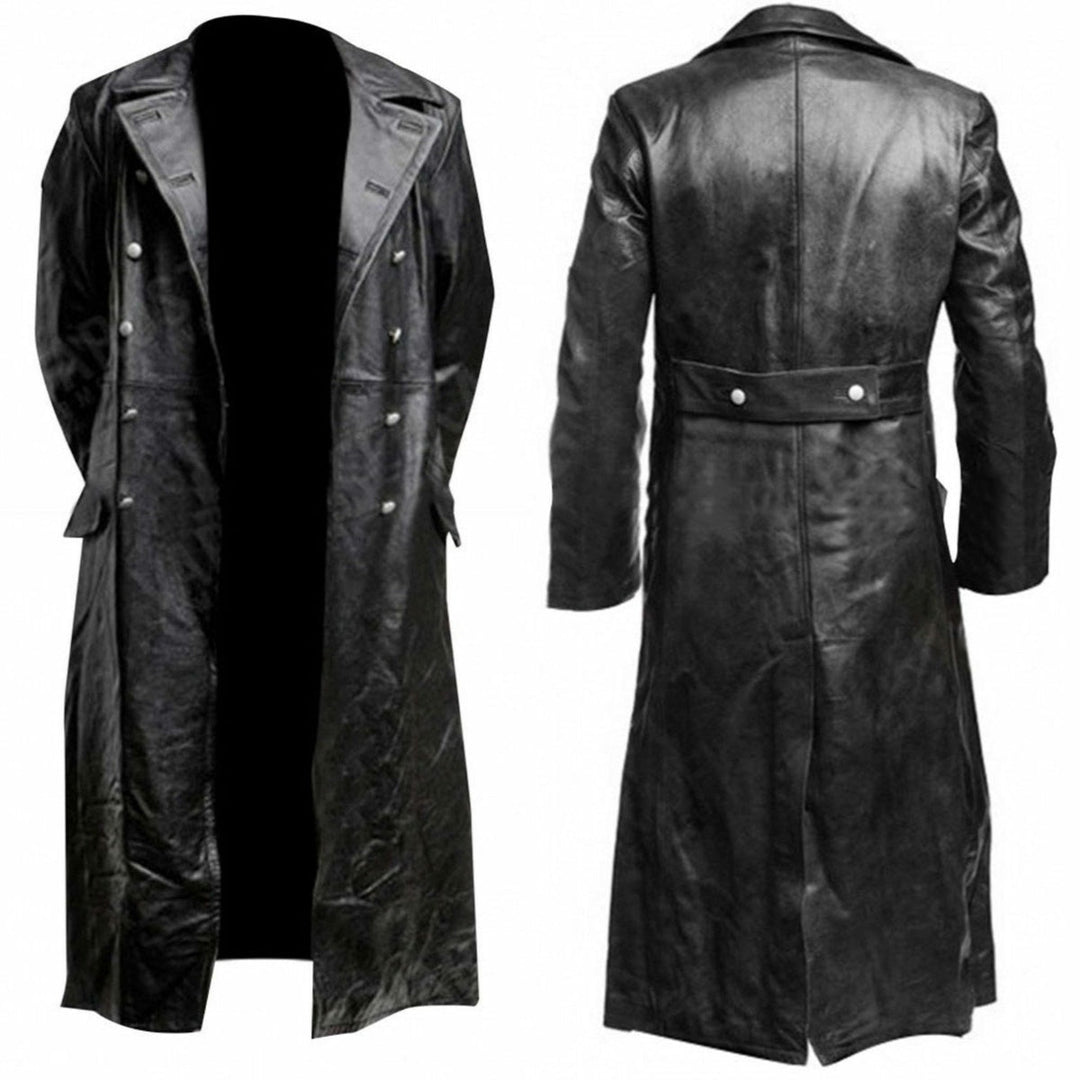Lisslune | Longer Leather Coat