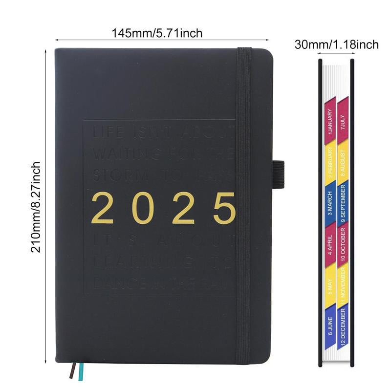 Lisslune | 2025 One Day One Page Daily Planner – Your Ultimate Gift Calendar