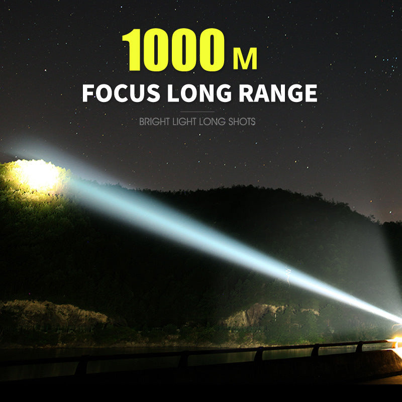 Lisslune | 30000-5000 Lumen High Power LED Flashlight, waterproof