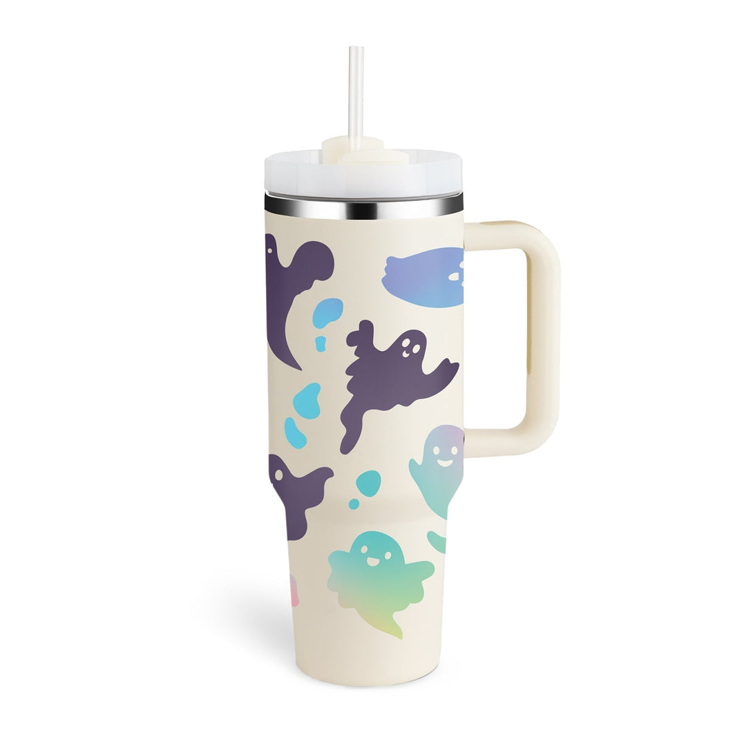 Lisslune | ChillMug - Insulated Drink Mug with Straw