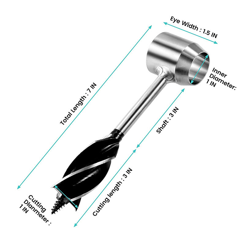 Lisslune | BUSHCRAFT HAND AUGER WRENCH