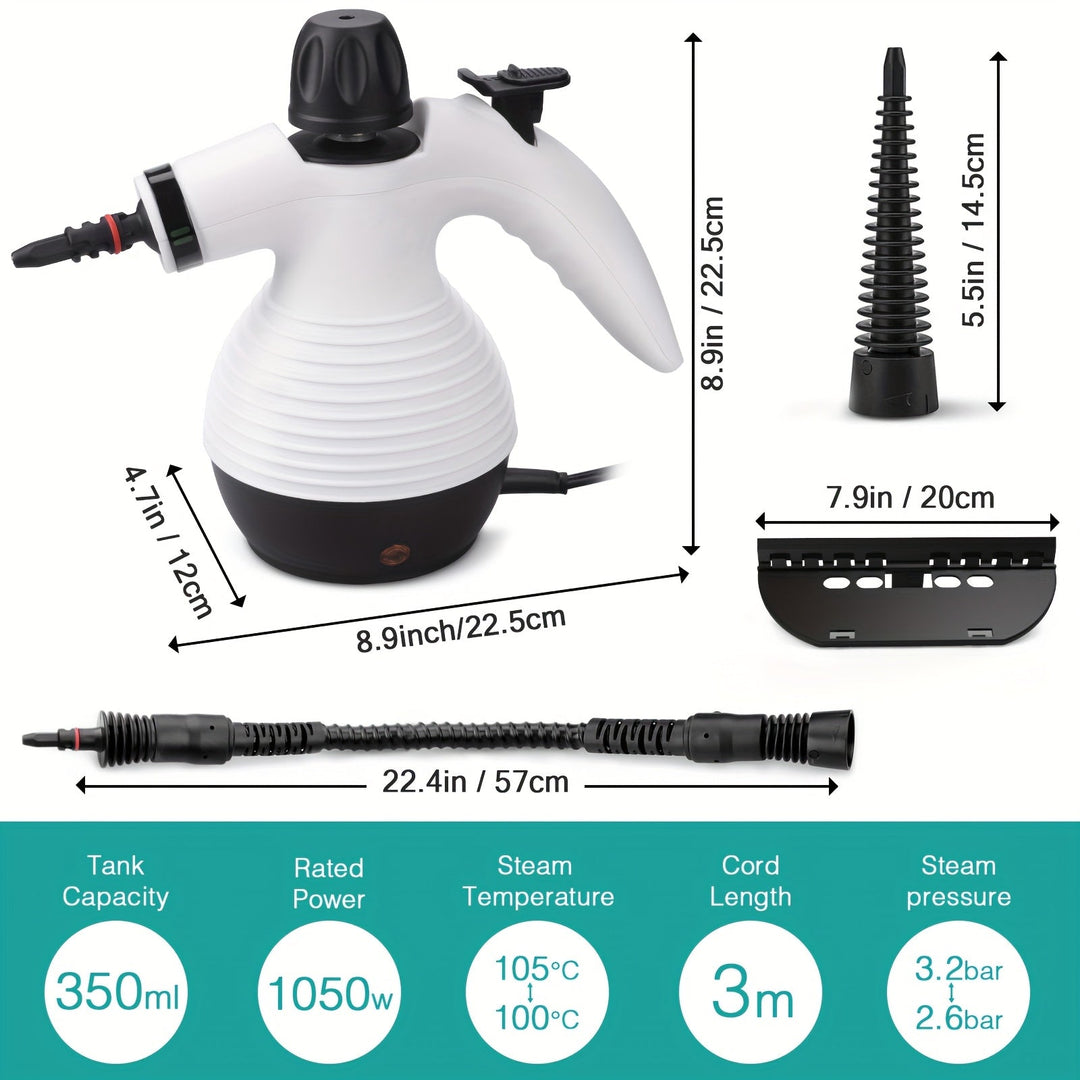 Lisslune | Cleanova 1200W Handheld Steam Cleaner