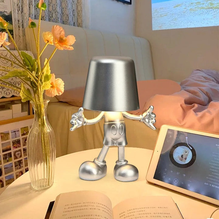 Lisslune | LumaTouch Wireless Touch Table Lamp – Elegant & Adjustable Lighting