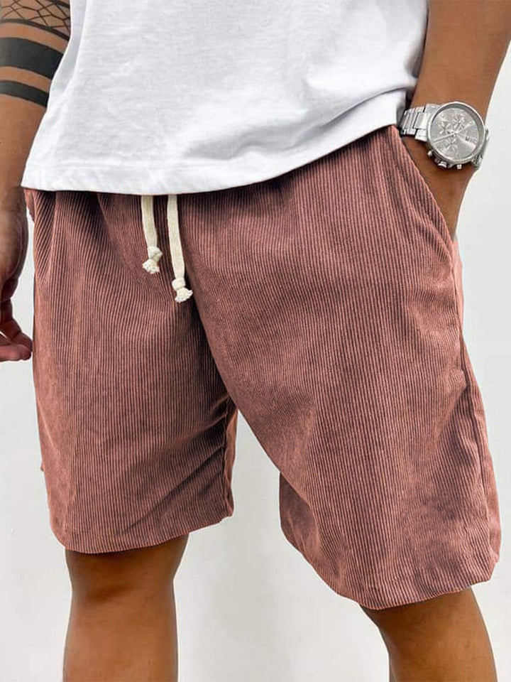 Lisslune | Men's Casual Drawstring Cord Shorts