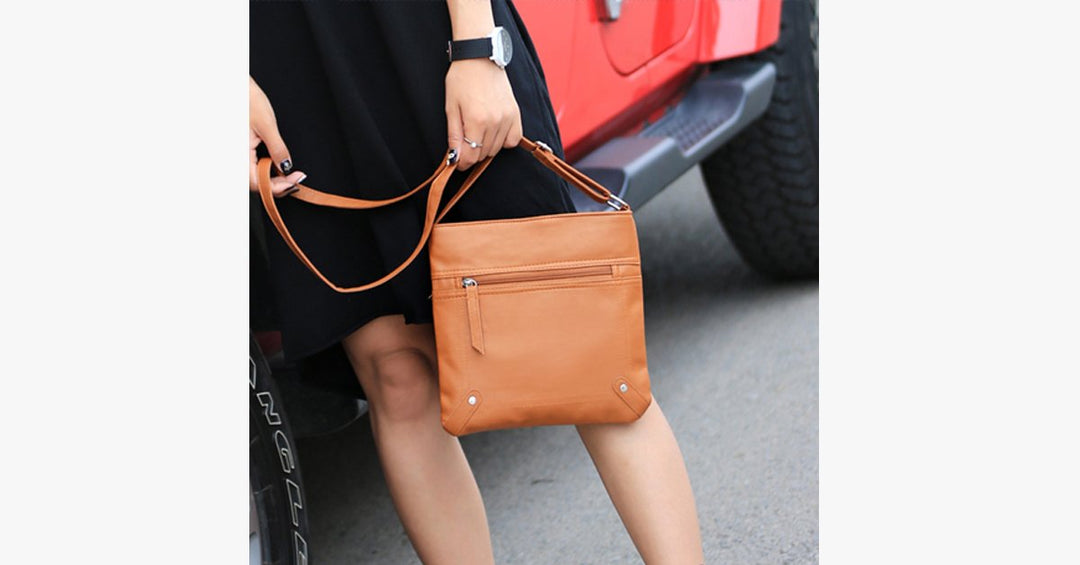 Lisslune | Crossbody Messenger Bag - Made of PU leather - High quality - Multifunctional bags