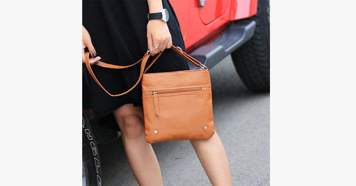 Lisslune | Crossbody Messenger Bag - Made of PU leather - High quality - Multifunctional bags