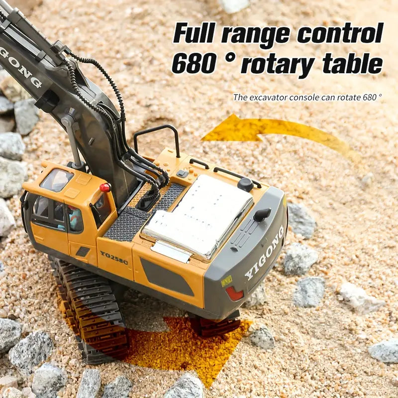 Lisslune | Premium Remote Control Excavator – Realistic RC Digger for Ultimate Fun