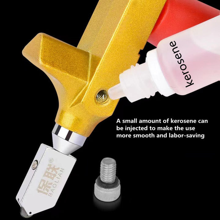 Lisslune | 2in1 Professional Grade Glass Ceramic Diamond Roller Cutter