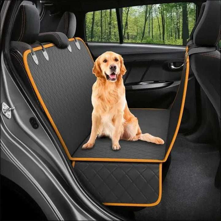Lisslune | Waterproof Car Seat Protector for Dogs with Comfort Padding