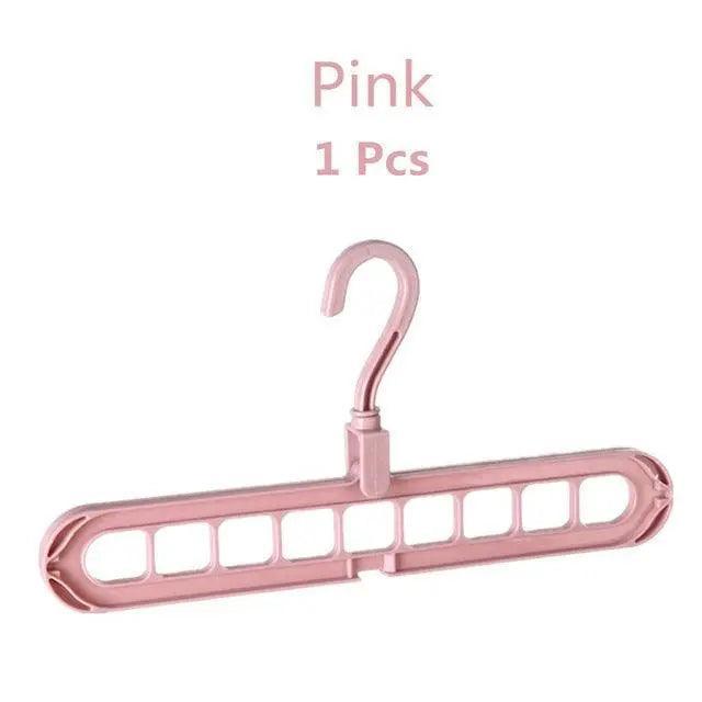 Lisslune | Maximize wardrobe space with non-slip plastic hangers for neat clothing organization