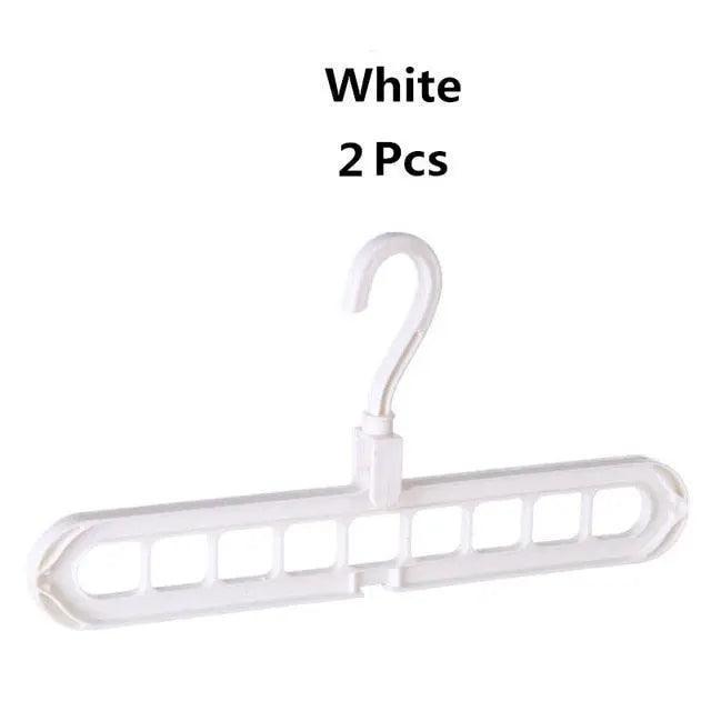 Lisslune | Maximize wardrobe space with non-slip plastic hangers for neat clothing organization